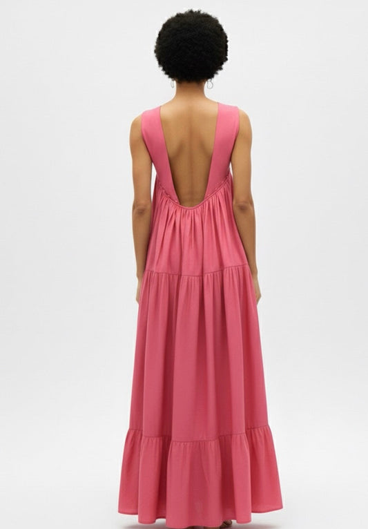 Hemani Maxi Dress - Pink
