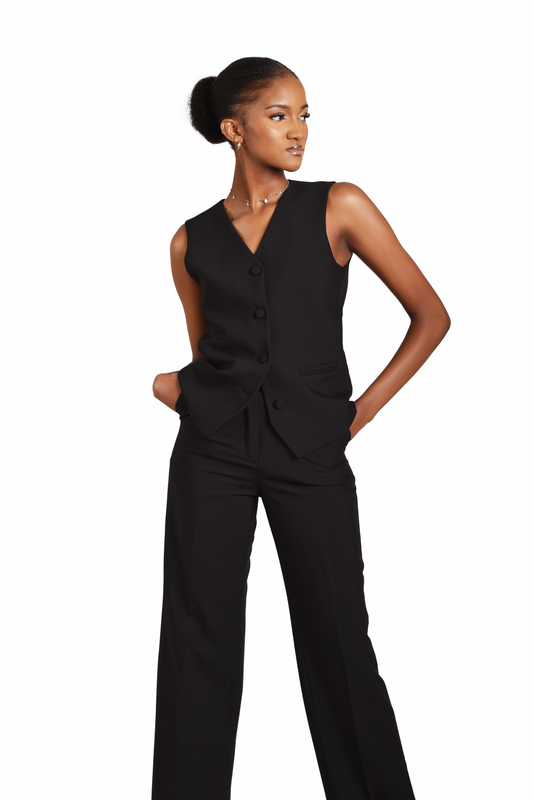 Bossy Pants Set - Black