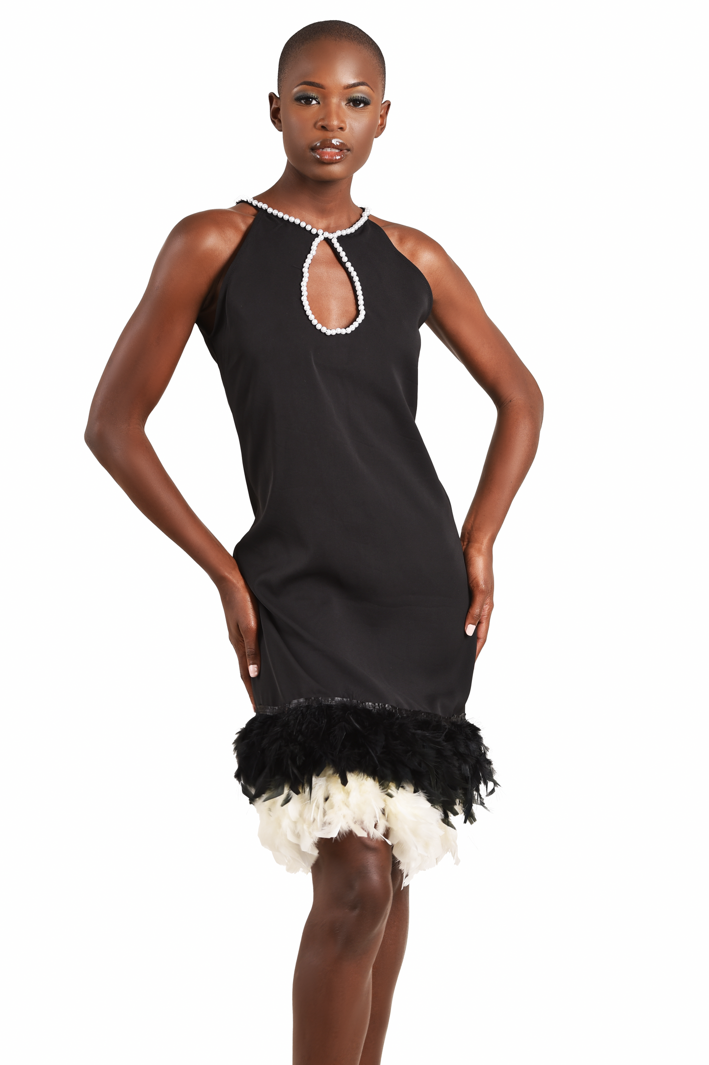 PEARL Feather Dress