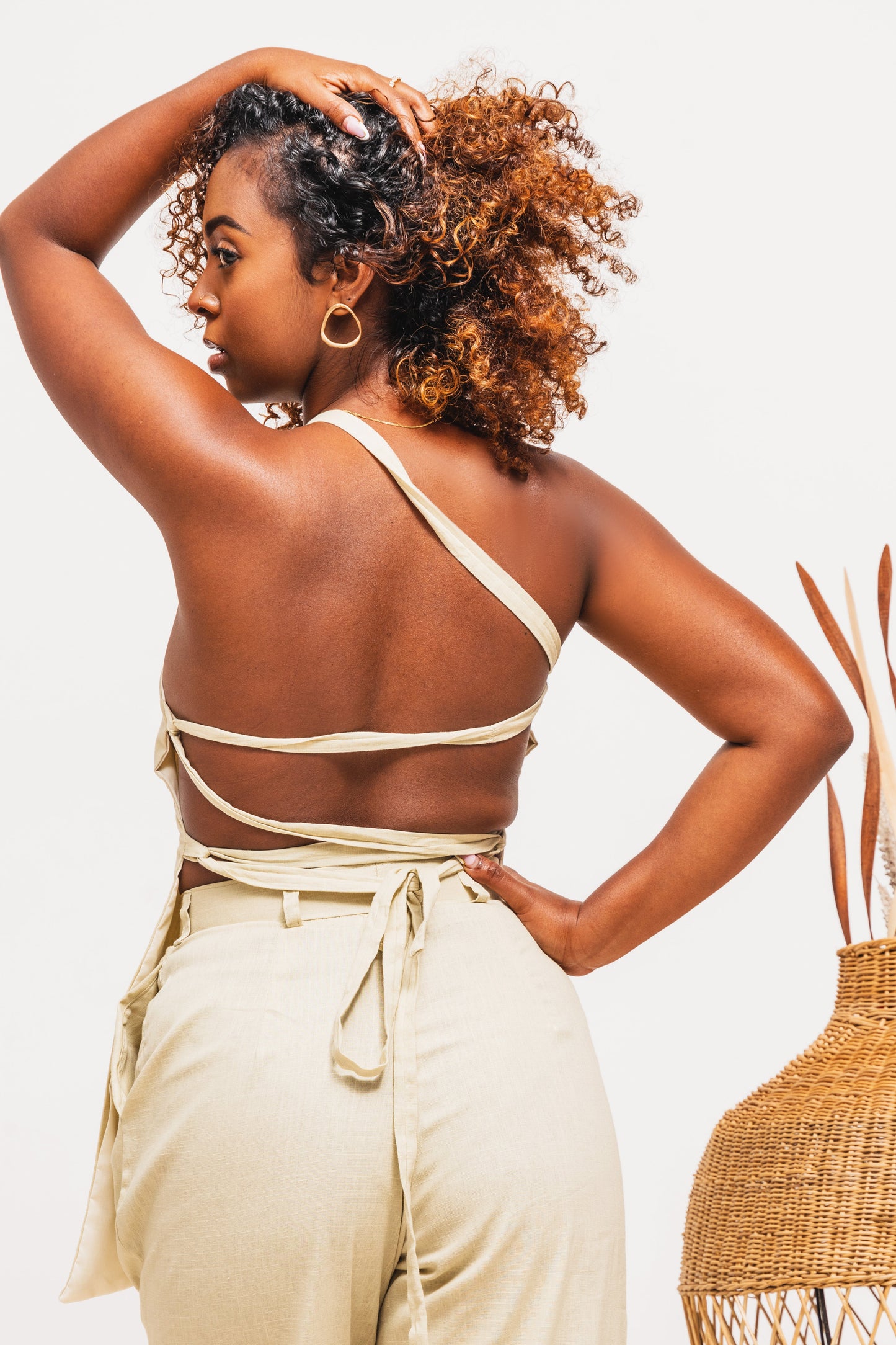 Jani Linen Set - Beige