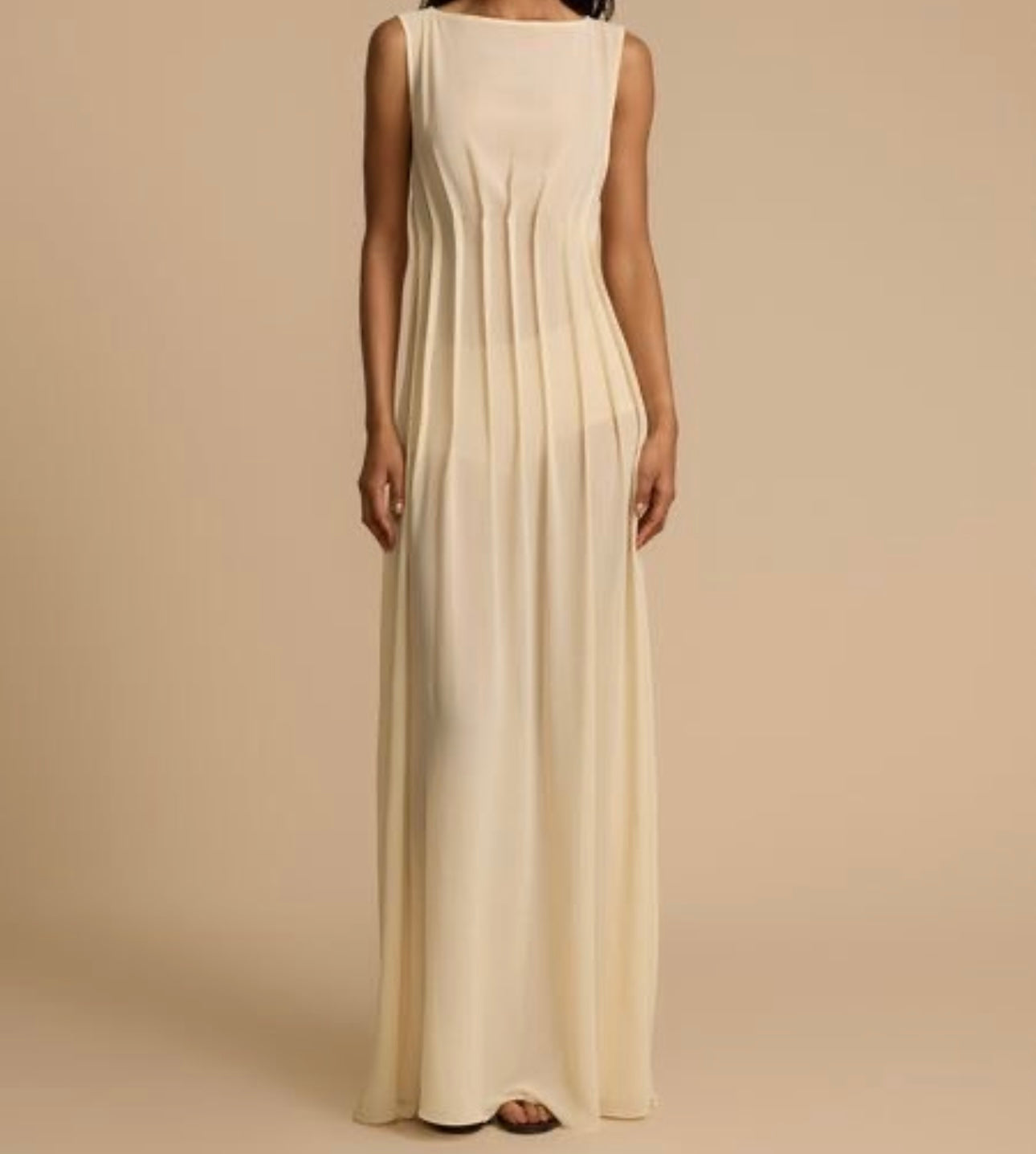 Zelia Midi Dress - Butter Yellow