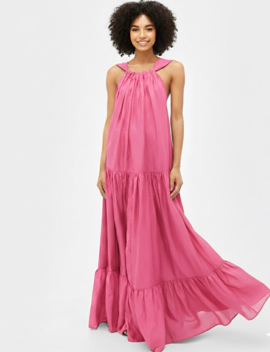 Hemani Maxi Dress - Pink