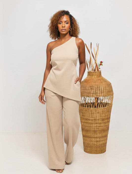 Jani Linen Set - Beige