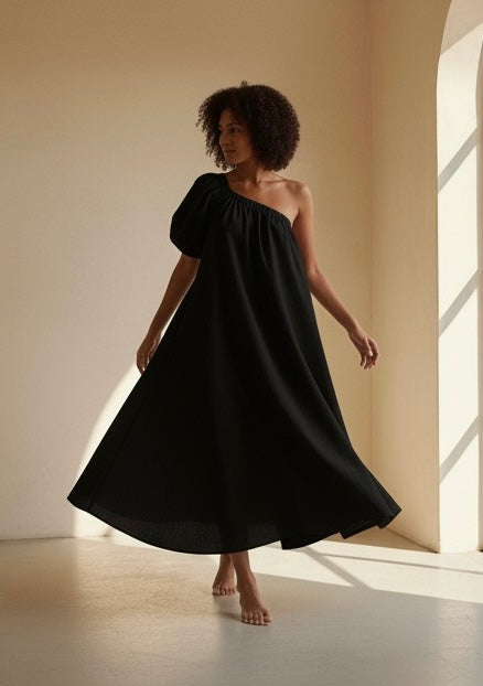 Lela Maxi dress - Black