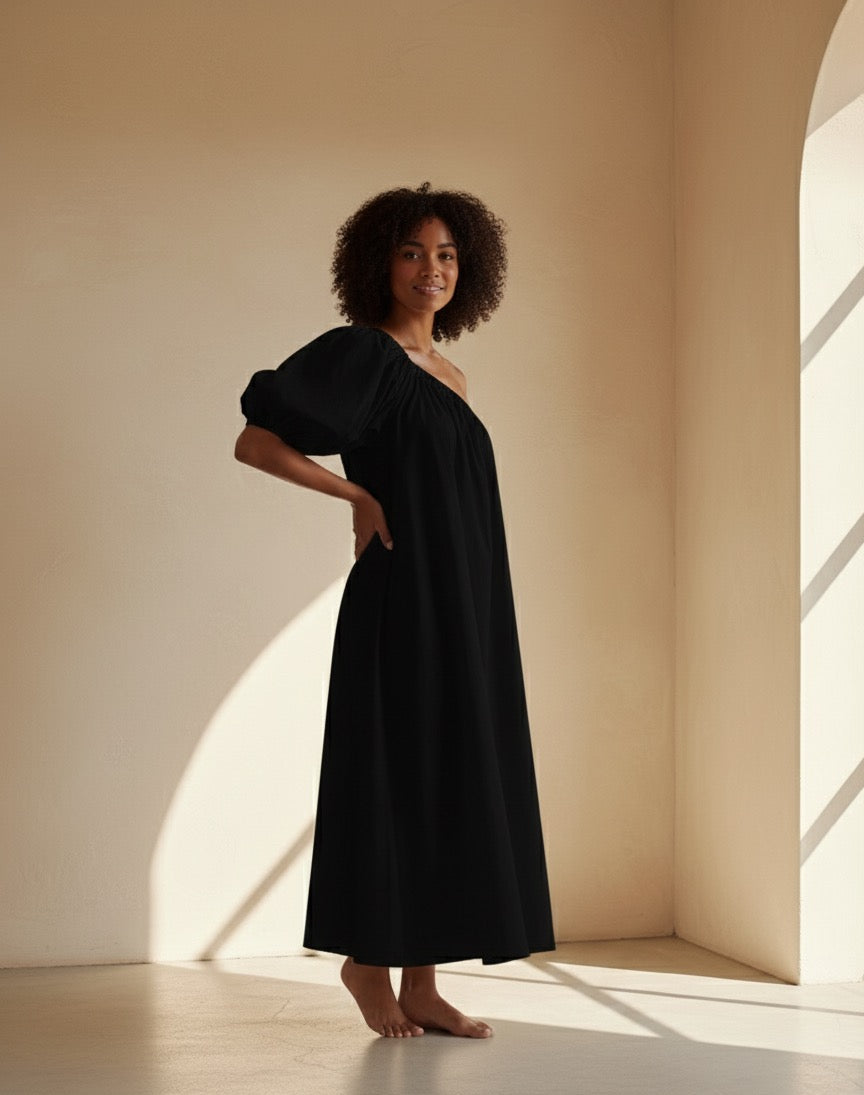 Lela Maxi dress - Black