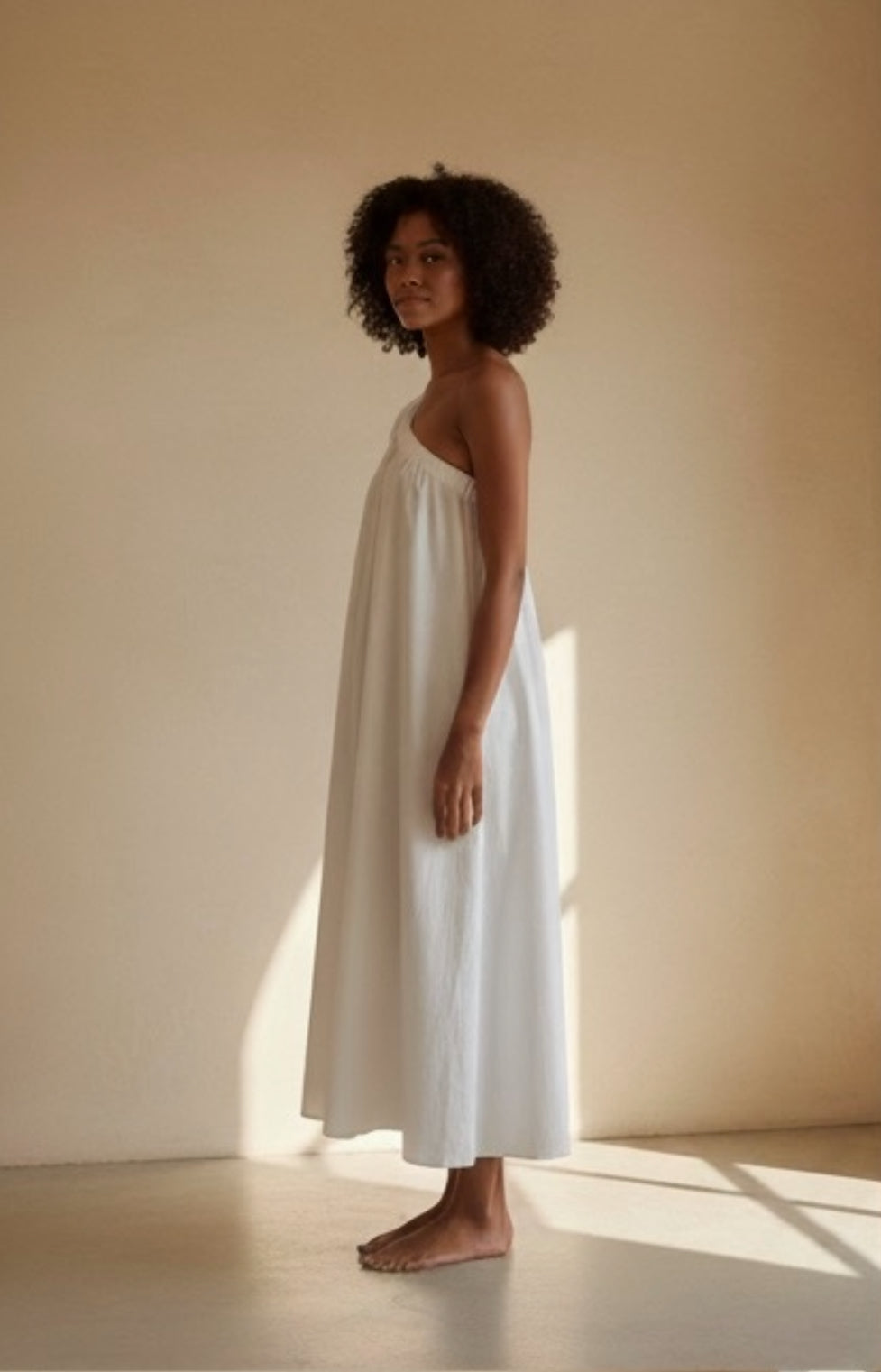 Lela Maxi Dress - White