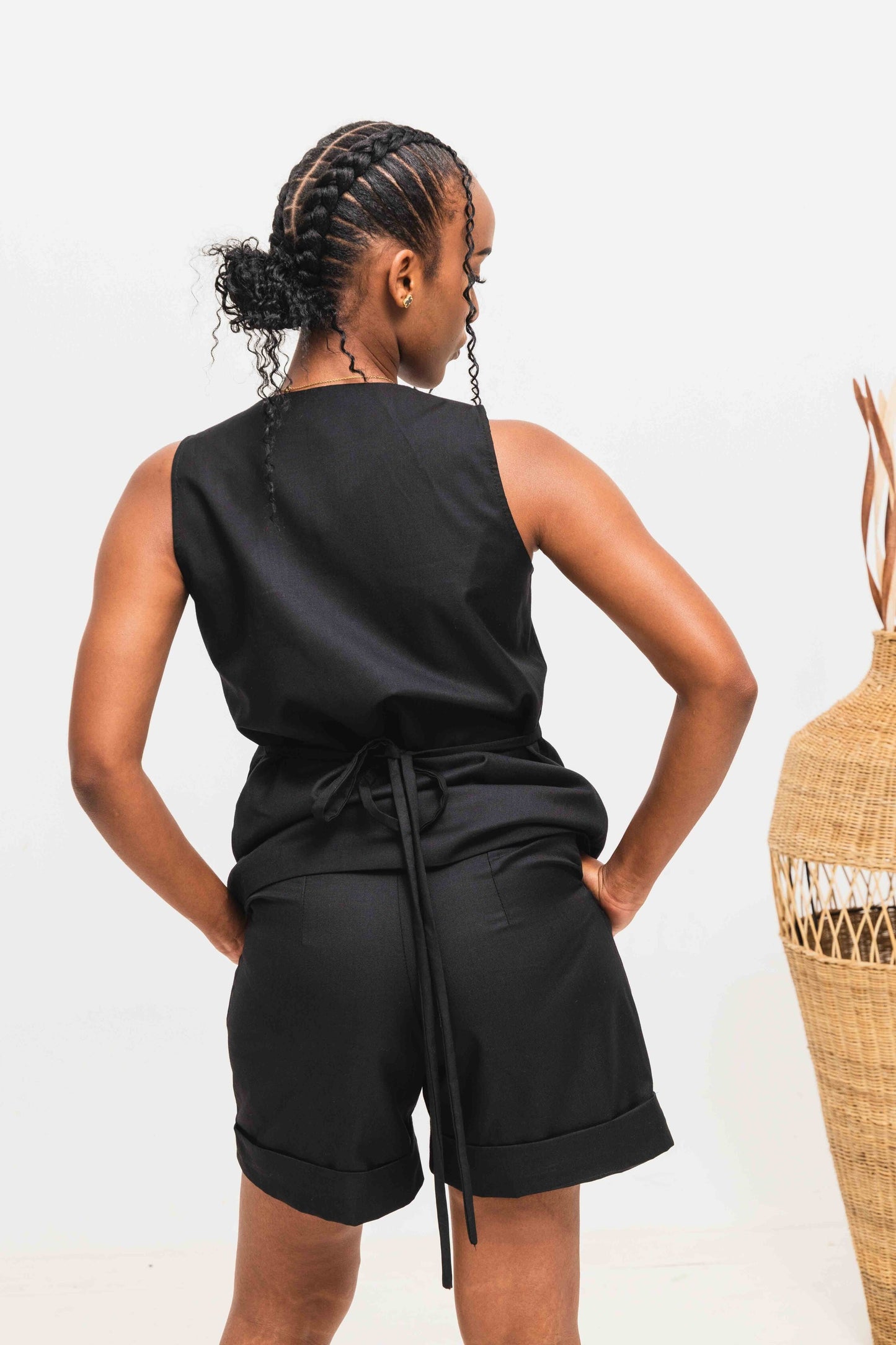 Vito Summer Shorts -Black