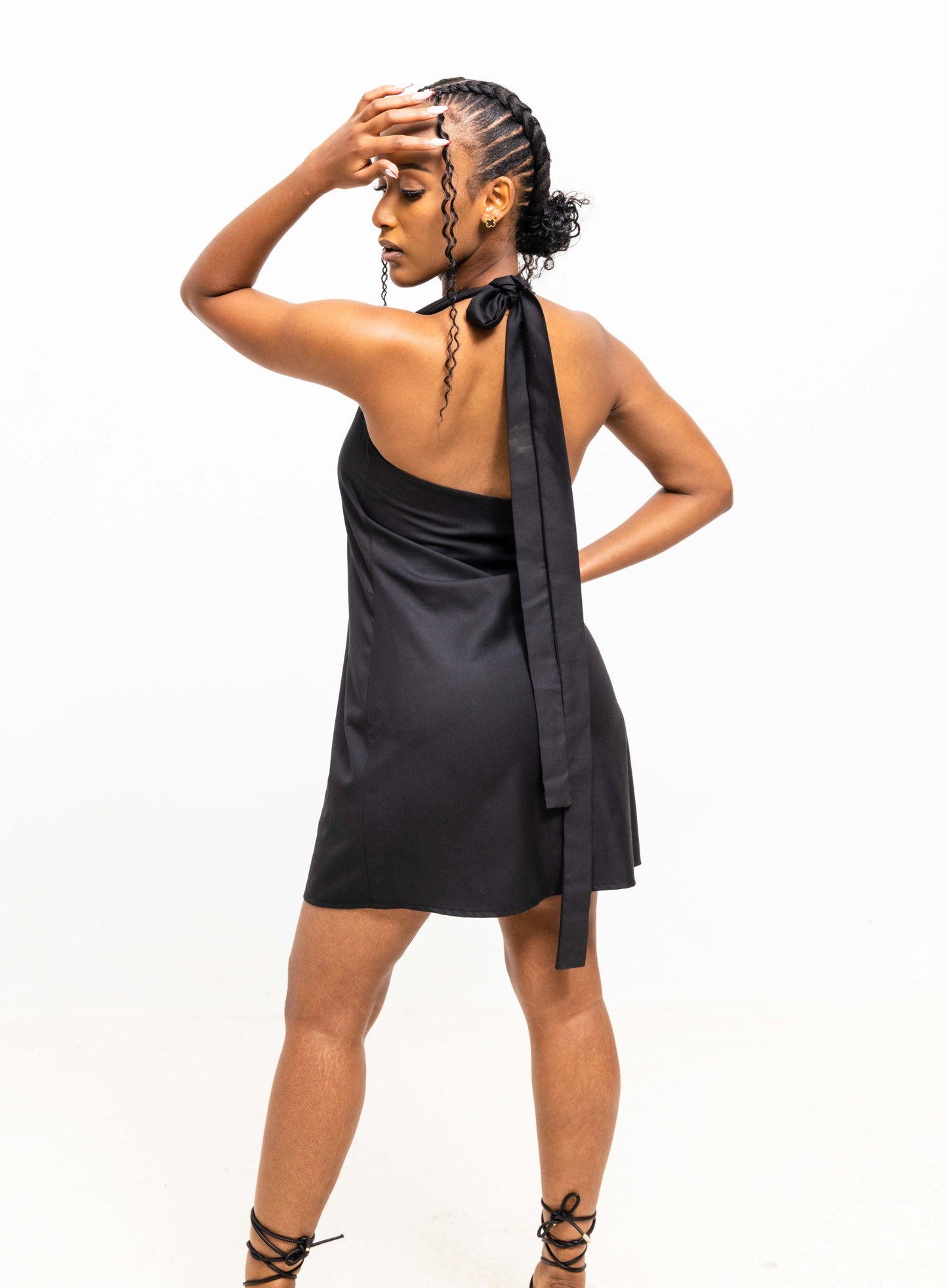 Ena Mini Dress - Black