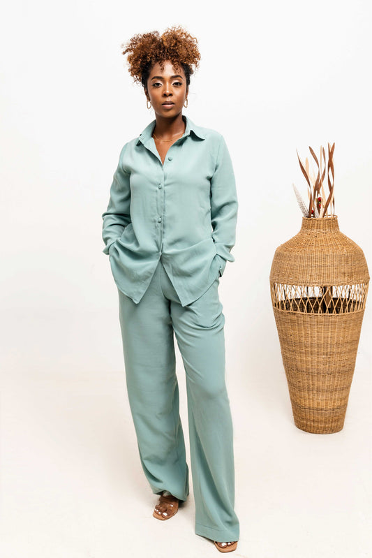Co-Ord Set -Mint Green