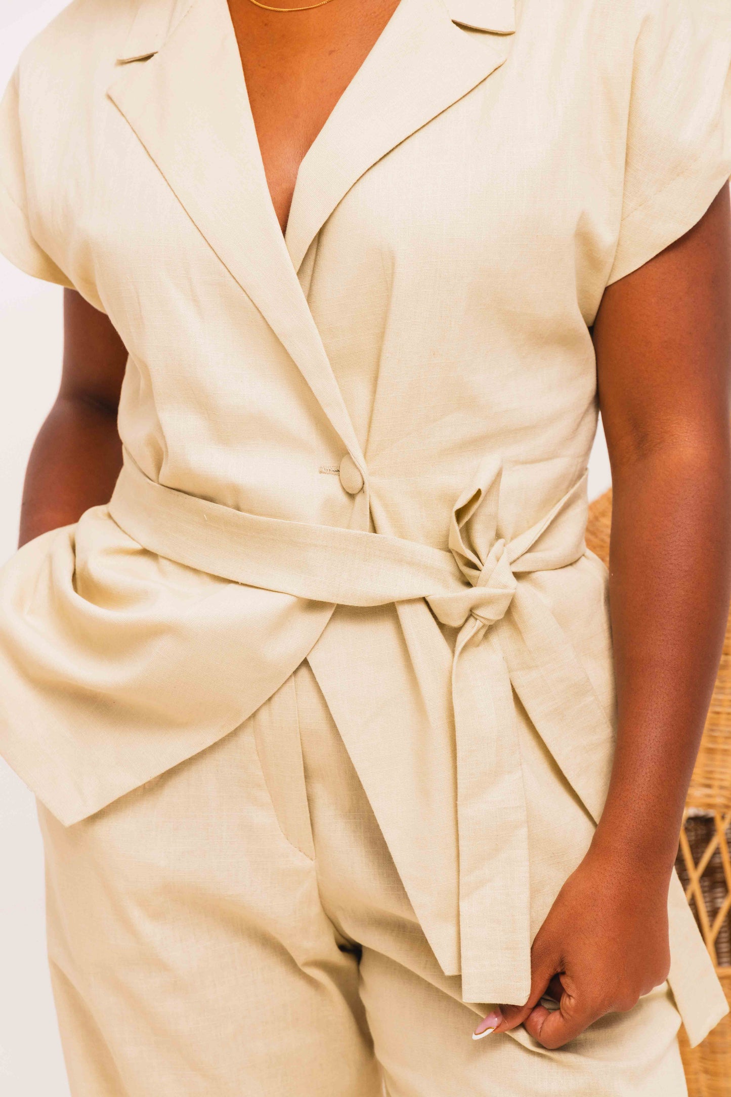 Nova Half Coat - Biege