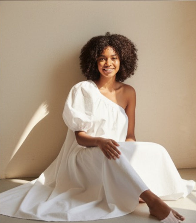 Lela Maxi Dress - White