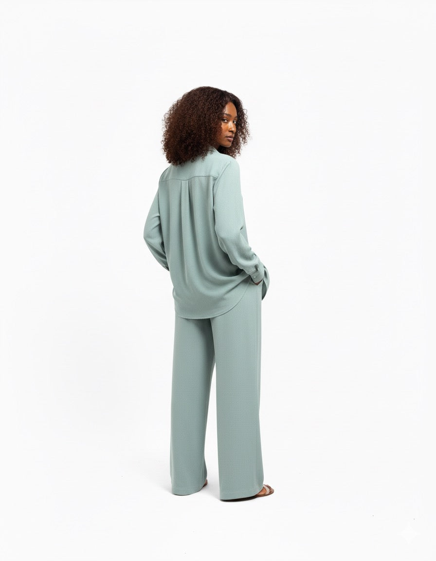 Zola Co-Ord Set -Mint Green