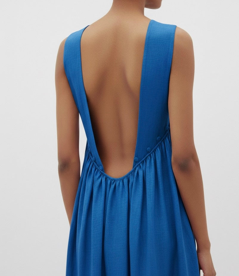 Hemani Maxi Dress - Blue