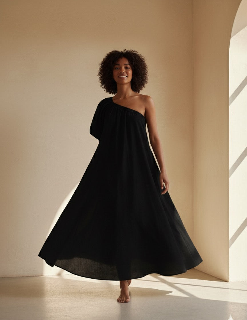 Lela Maxi dress - Black