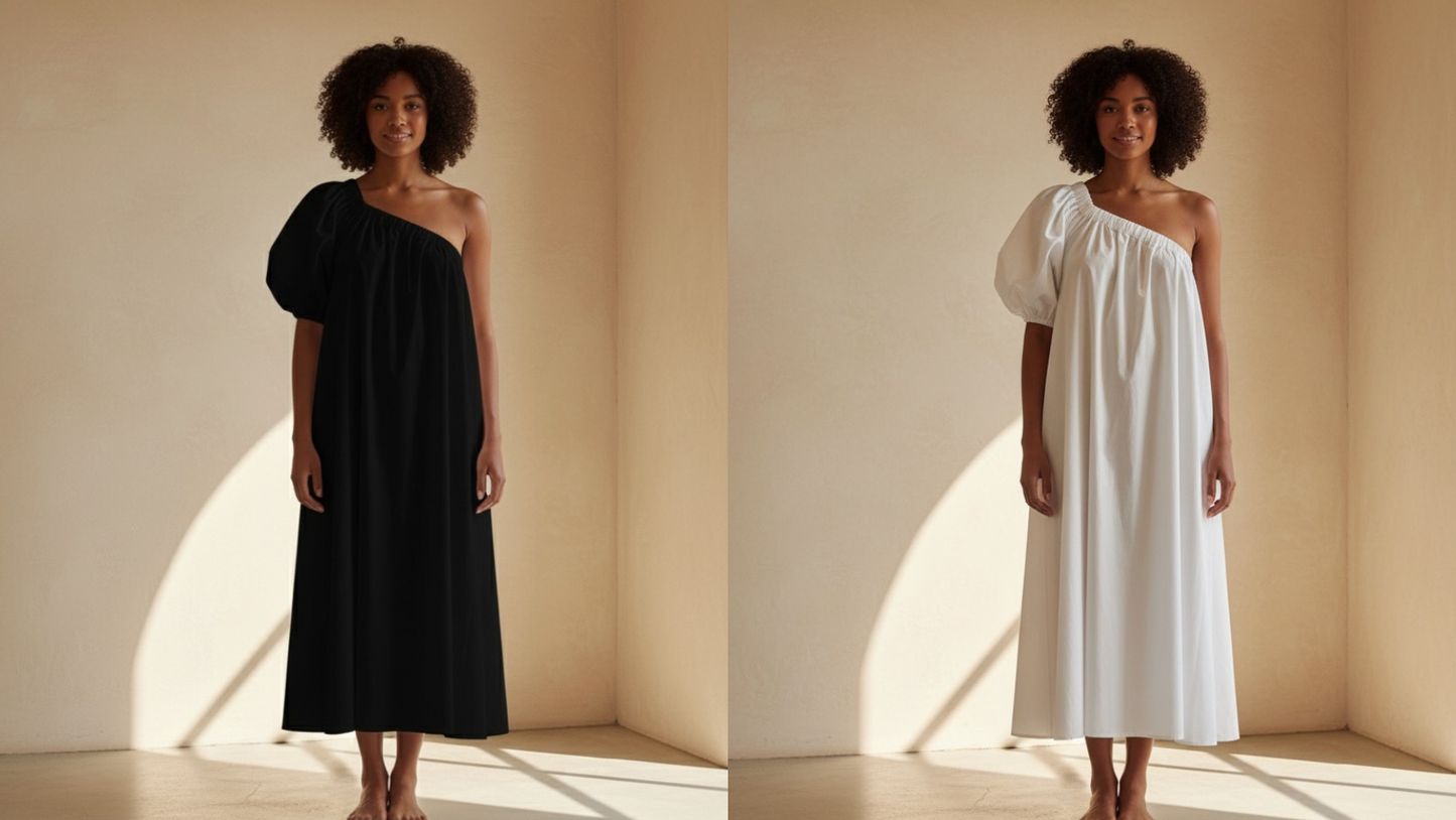 Lela Maxi Dress - White