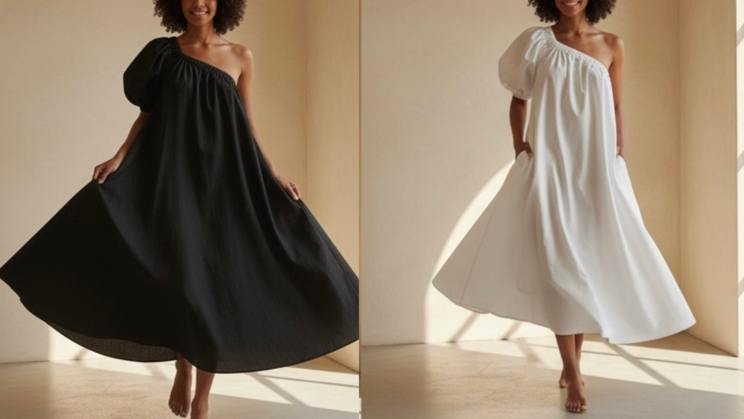 Lela Maxi Dress - White