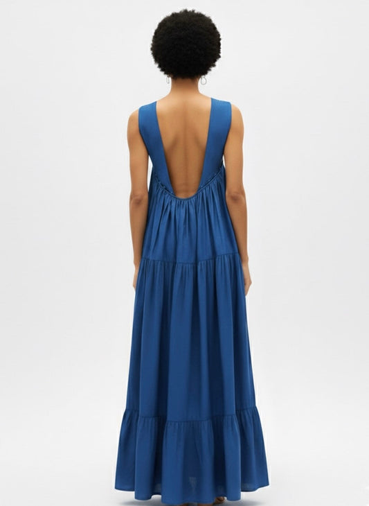 Hemani Maxi Dress - Blue
