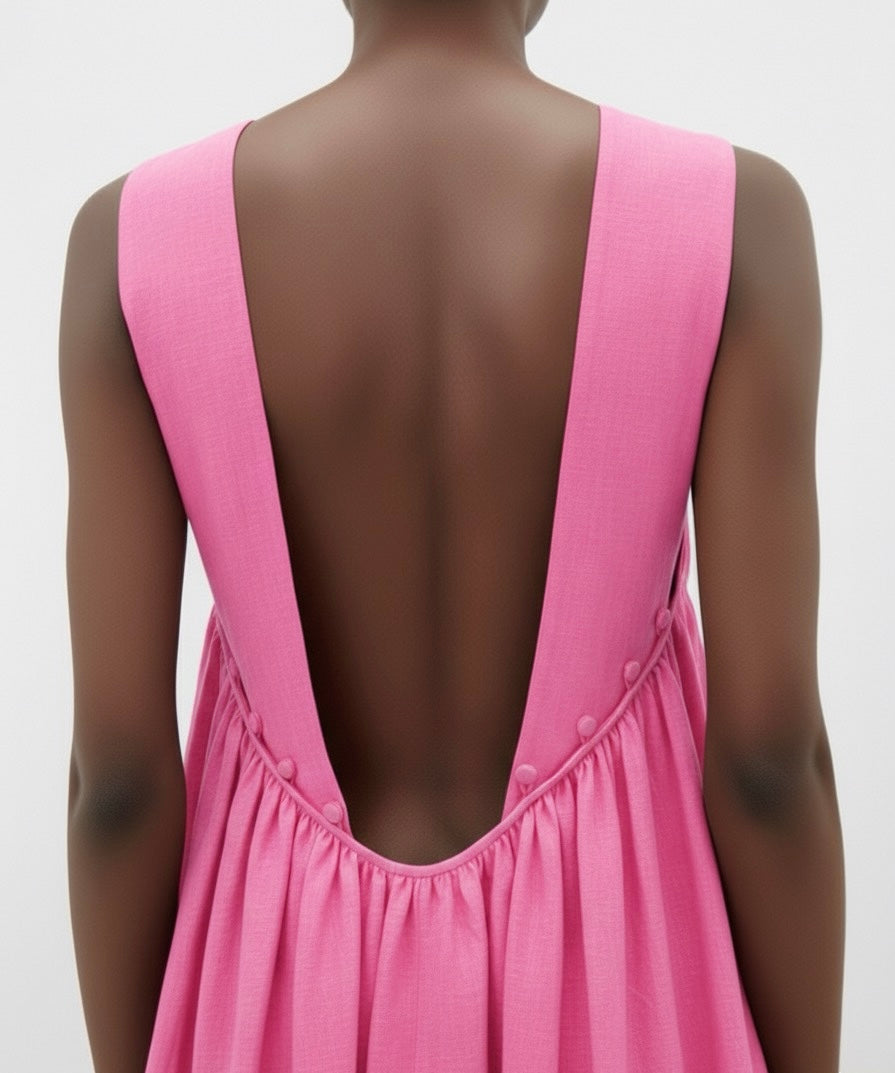 Hemani Maxi Dress - Pink